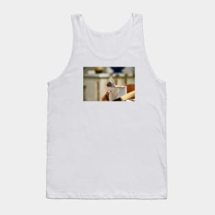 Mouse in the cup / Swiss Artwork Photography Tank Top